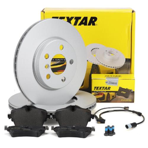 TEXTAR Bremsscheiben + Beläge + Warnkontaktsensor MINI F55 F56 F60 F57 vorne Bild TEXTAR Bremsscheiben + Beläge + Warnkontaktsensor MINI F55 F56 F60 F57 vorne