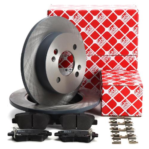 FEBI BILSTEIN Bremsbelagsatz, Scheibenbremse 116294 + Bremsscheibe 108439 Bild FEBI BILSTEIN Bremsbelagsatz, Scheibenbremse 116294 + Bremsscheibe 108439