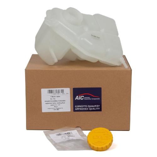 AIC Ausgleichsbehälter, Kühlmittel 57965 + Verschlussdeckel, Kühlmittelbehälter 52109 Bild AIC Ausgleichsbehälter, Kühlmittel 57965 + Verschlussdeckel, Kühlmittelbehälter 52109