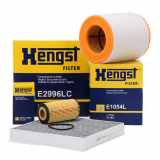 HENGST FILTER Luftfilter E1054L + Ölfilter E219H D330 + Filter, Innenraumluft E2996LC