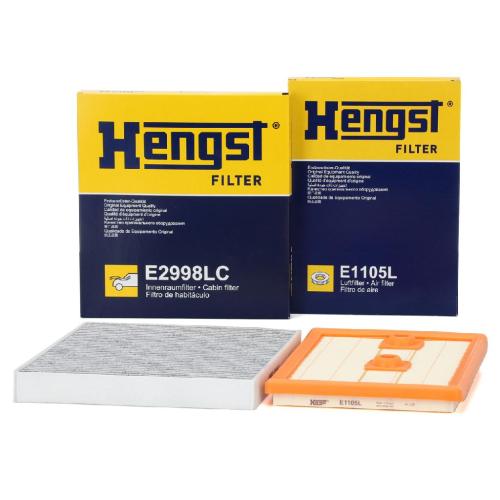 HENGST FILTER Filter, Innenraumluft E2998LC + Luftfilter E1105L Bild HENGST FILTER Filter, Innenraumluft E2998LC + Luftfilter E1105L