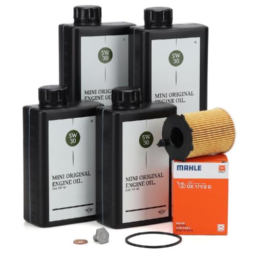 4L ORIGINAL 5W-30 LL-04 Motoröl + MAHLE Ölfilter MINI R56 R55 One D / Cooper D 9HZ Bild 4L ORIGINAL 5W-30 LL-04 Motoröl + MAHLE Ölfilter MINI R56 R55 One D / Cooper D 9HZ