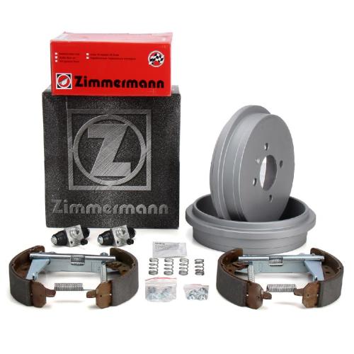 ZIMMERMANN Bremstrommel 600.1964.20 + Bremsbackensatz 20990.105.2 Bild ZIMMERMANN Bremstrommel 600.1964.20 + Bremsbackensatz 20990.105.2