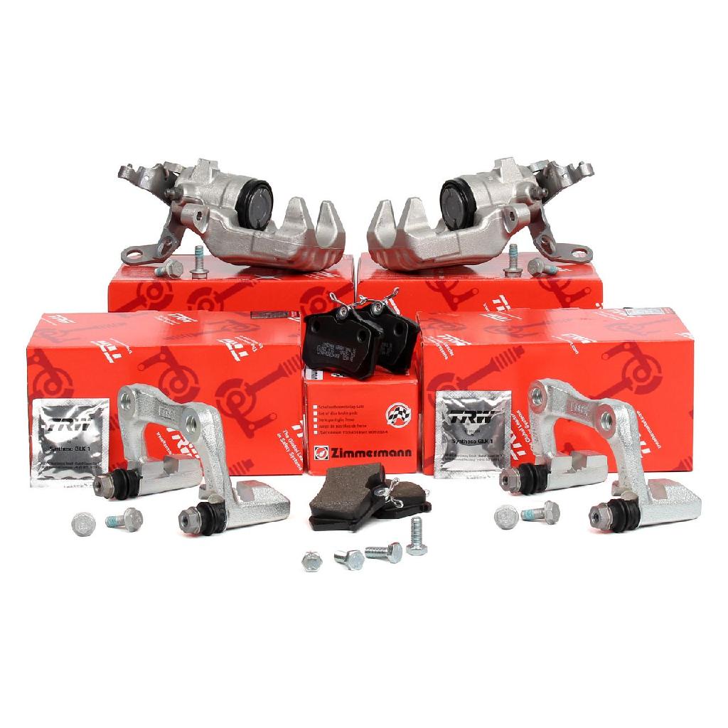 ZIMMERMANN Bremsbelagsatz, Scheibenbremse 20961.172.1 TRW Bremssattel BHN318 + Bremssattel BHN317 + Halter, Bremssattel BDA581