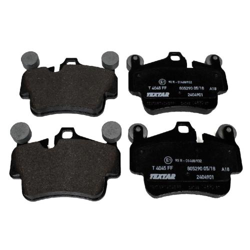 TEXTAR 2404901 Bremsbeläge + Wako PORSCHE 997 3.8 Carrera S / GTS hinten Bild TEXTAR 2404901 Bremsbeläge + Wako PORSCHE 997 3.8 Carrera S / GTS hinten