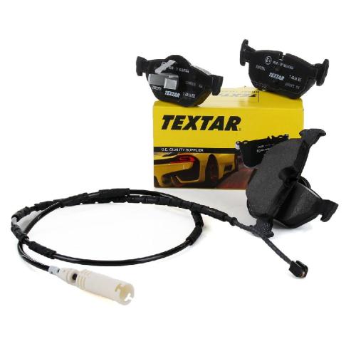 TEXTAR 2392701 Bremsbeläge + Wako BMW 1er E81-88 3er E90-93 ab 03.2010 hinten Bild TEXTAR 2392701 Bremsbeläge + Wako BMW 1er E81-88 3er E90-93 ab 03.2010 hinten
