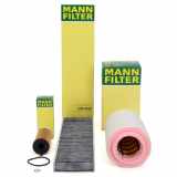 MANN-FILTER Filter, Innenraumluft CUK 4436 + Luftfilter C 1287 + Ölfilter HU 6004 x