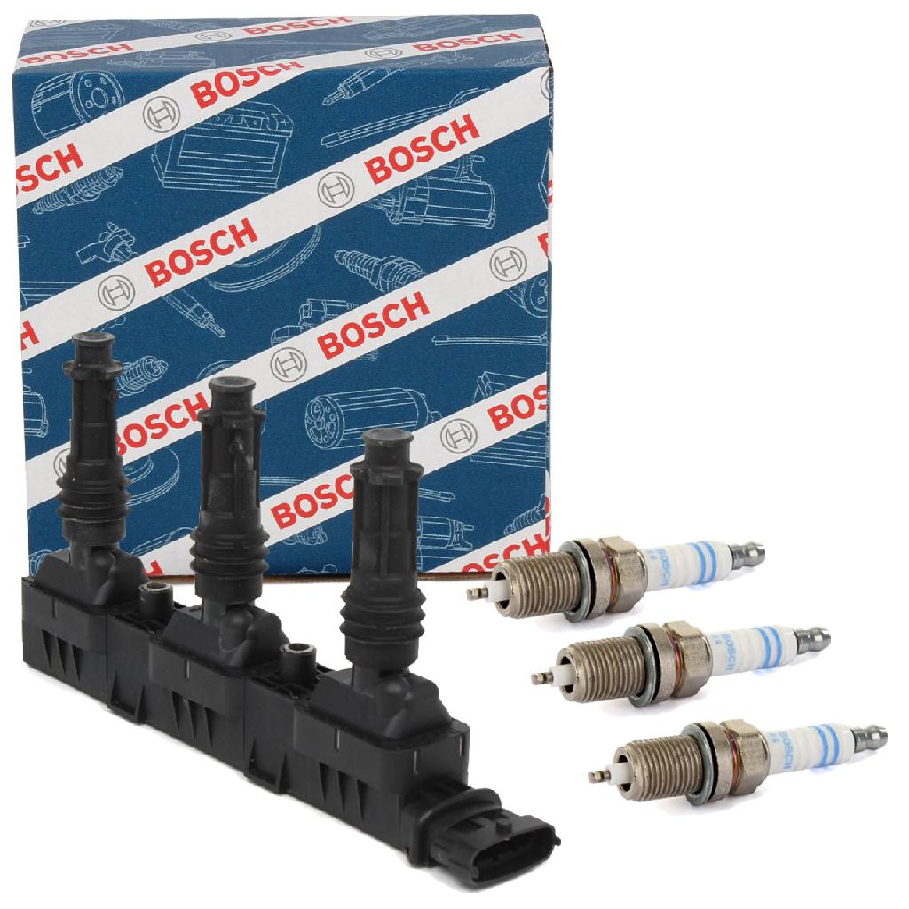 BOSCH Zündspule 0 221 503 471 + Zündkerze 0 242 229 699