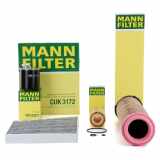 MANN Filterset 4-tlg MERCEDES E-Klasse W211 S211 E200CDI E220CDI 136/170PS OM646