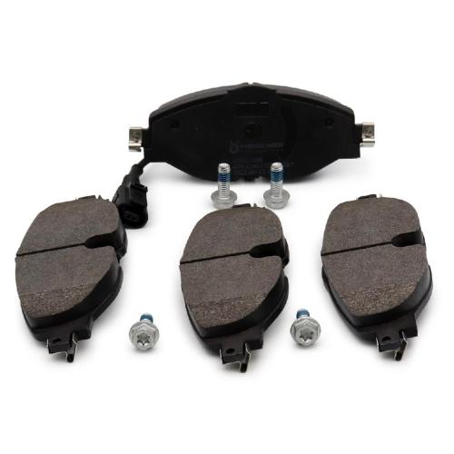 HIRSCHER Bremsscheiben + Bremsbeläge + Sensor VW Golf 7 8 Passat B8 Tiguan AUDI A3 vorne Bild HIRSCHER Bremsscheiben + Bremsbeläge + Sensor VW Golf 7 8 Passat B8 Tiguan AUDI A3 vorne