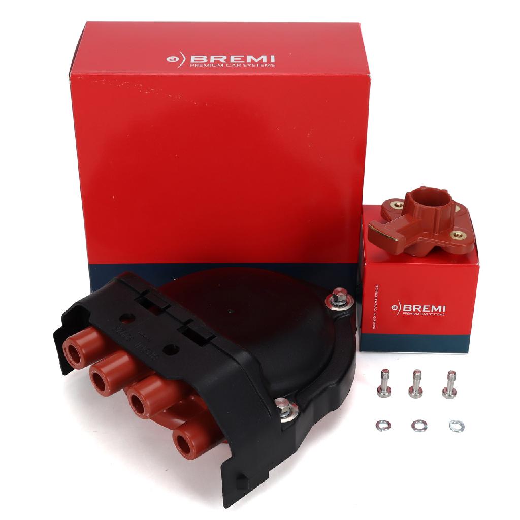 BREMI Zündverteilerläufer 7004 + Zündverteilerkappe 8002R