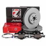 Zimmermann FORMULA F Bremsscheiben + Beläge BMW 5er G30 540i 6er G32 630i vorne