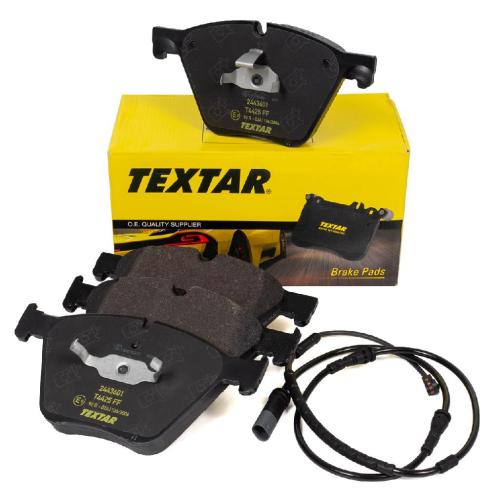 TEXTAR 2443601 Bremsbeläge + Warnkontaktsensor BMW 5er F07 Gran Turismo 7er F1-04 vorne Bild TEXTAR 2443601 Bremsbeläge + Warnkontaktsensor BMW 5er F07 Gran Turismo 7er F1-04 vorne