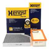 HENGST FILTER Filter, Innenraumluft E2948LC + Luftfilter E676L01 + Ölfilter E358H03 D246