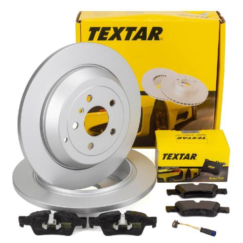 TEXTAR Bremsscheiben + Bremsbeläge + Sensor MERCEDES-BENZ W164 W251 V251 hinten Bild TEXTAR Bremsscheiben + Bremsbeläge + Sensor MERCEDES-BENZ W164 W251 V251 hinten