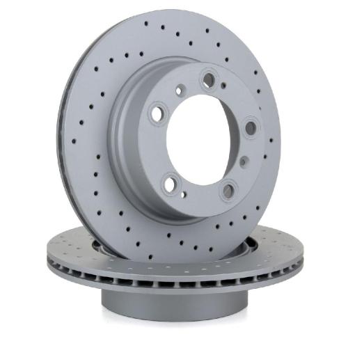 Zimmermann SPORT Bremsscheiben + Bremsbeläge + Sensor PORSCHE Boxster (986) 2.5 2.7 hinten Bild Zimmermann SPORT Bremsscheiben + Bremsbeläge + Sensor PORSCHE Boxster (986) 2.5 2.7 hinten