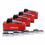 BREMI Zündspule 20117 BOSCH Zündkerze 0 242 236 565