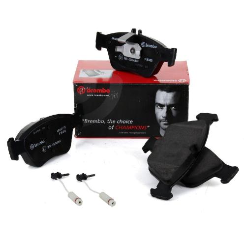 BREMBO P50023 Bremsbeläge + Wako MERCEDES W202 S202 C208 A208 W210 S210 R170 vorne Bild BREMBO P50023 Bremsbeläge + Wako MERCEDES W202 S202 C208 A208 W210 S210 R170 vorne