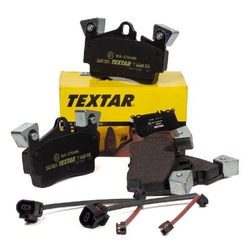TEXTAR 2401001 Bremsbeläge + Wako AUDI Q7 4LB 2EA PORSCHE Cayenne 9PA Turbo S 1KU hinten Bild TEXTAR 2401001 Bremsbeläge + Wako AUDI Q7 4LB 2EA PORSCHE Cayenne 9PA Turbo S 1KU hinten