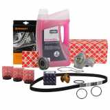 CONTI Zahnriemen Spannrolle Thermostat HIRSCHER Wasserpumpe Frostschutz VW Golf 1 2 3