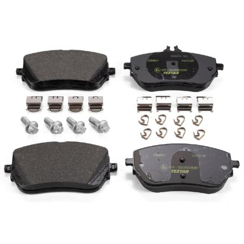 TEXTAR 2298801 Bremsbeläge + Wako MERCEDES W177 V177 W247 C117 X118 H247 vorne Bild TEXTAR 2298801 Bremsbeläge + Wako MERCEDES W177 V177 W247 C117 X118 H247 vorne