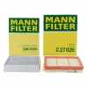 MANN-FILTER Luftfilter C 27 026 + Filter, Innenraumluft CUK 25 001 Bild MANN-FILTER Luftfilter C 27 026 + Filter, Innenraumluft CUK 25 001