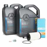 10L ORIGINAL 5W40 MB 229.5 Motoröl PURFLUX Ölfilter MERCEDES W204 W205 W212/213 43AMG M276