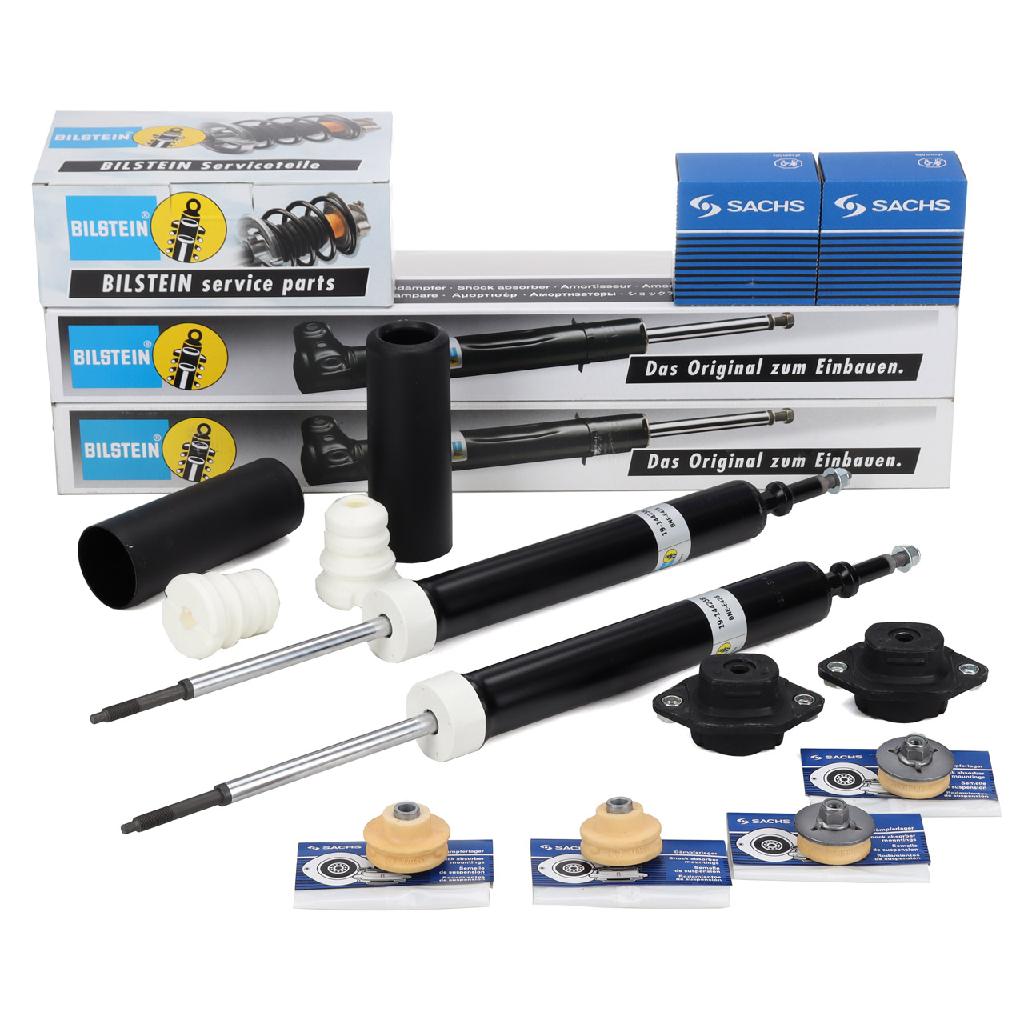 SACHS Federbeinstützlager 802 549 + Federbeinstützlager 802 547 + Federbeinstützlager 802 548 BILSTEIN Stoßdämpfer 19-144238 + Staubschutzsatz, Stoßdämpfer 11-276524