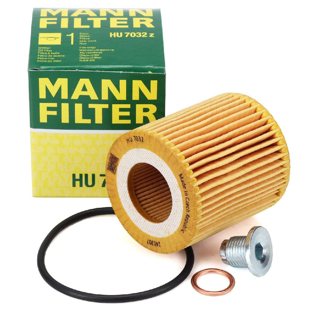 MANN Ölfilter + Schraube für FORD FOCUS 4 TRANSIT CONNECT PEUGEOT 308 2 1.5 D