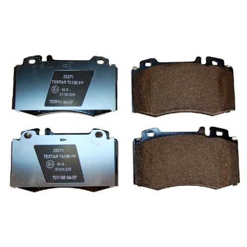TEXTAR 2327102 Bremsbeläge + Wako MERCEDES M-Klasse W163 ML320-55AMG ML270/400CDI vorne Bild TEXTAR 2327102 Bremsbeläge + Wako MERCEDES M-Klasse W163 ML320-55AMG ML270/400CDI vorne
