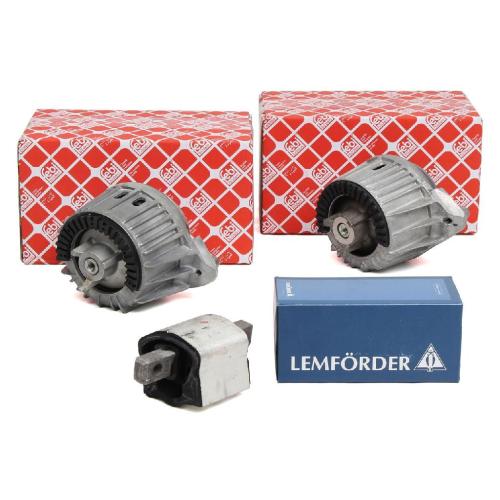 LEMFÖRDER Lagerung, Automatikgetriebe 33875 01 FEBI BILSTEIN Lagerung, Motor 30628 + Lagerung, Motor 30627 Bild LEMFÖRDER Lagerung, Automatikgetriebe 33875 01 FEBI BILSTEIN Lagerung, Motor 30628 + Lagerung, Motor 30627