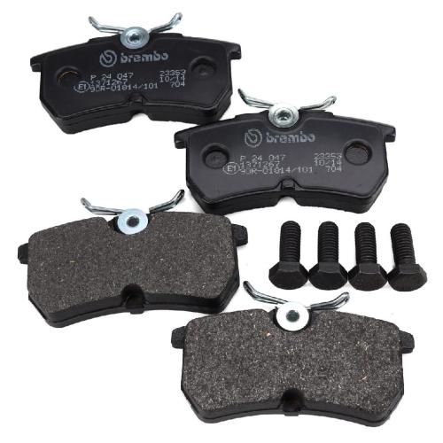 BREMBO Bremsbelagsatz, Scheibenbremse P 24 047 + Bremsscheibe 08.4931.21 Bild BREMBO Bremsbelagsatz, Scheibenbremse P 24 047 + Bremsscheibe 08.4931.21