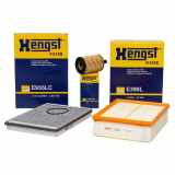 HENGST FILTER Filter, Innenraumluft E955LC + Ölfilter E19H D83 + Luftfilter E399L