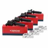 4x BREMI Zündspule + 4x ORIGINAL Ford Zündkerze Focus 2 Mondeo 4 C-Max S-Max 1.8 2.0