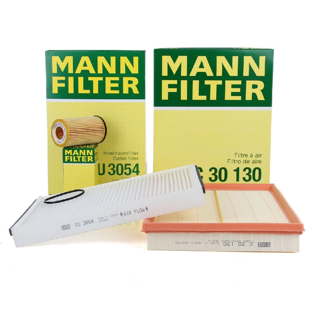 MANN Filterset 3-tlg OPEL Astra G H 1.2-1.8 ab Motor-Nr. 19MA9235 mit DELPHI-System