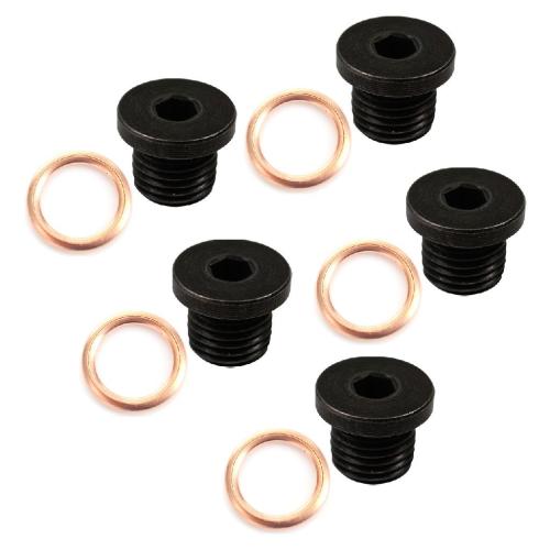 5x CARIPAR Ölablassschraube M14x1,5mm N0160276 + Dichtring N0138157 AUDI SEAT SKODA VW Bild 5x CARIPAR Ölablassschraube M14x1,5mm N0160276 + Dichtring N0138157 AUDI SEAT SKODA VW