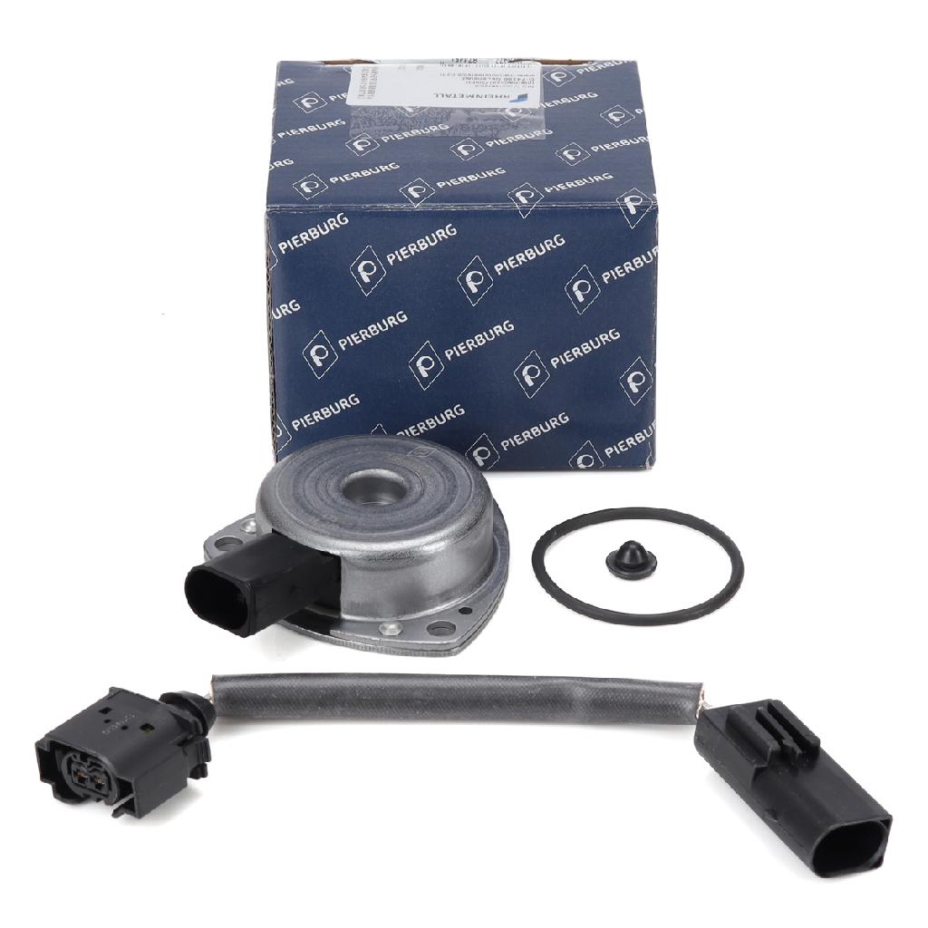 PIERBURG Zentralmagnet Nockenwelle + Öl-Stop-Adapterkabel für MERCEDES OM271