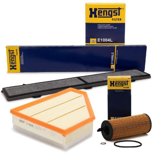HENGST FILTER Ölfilter E122H D187 + Filter, Innenraumluft E1959LC + Luftfilter E1004L Bild HENGST FILTER Ölfilter E122H D187 + Filter, Innenraumluft E1959LC + Luftfilter E1004L