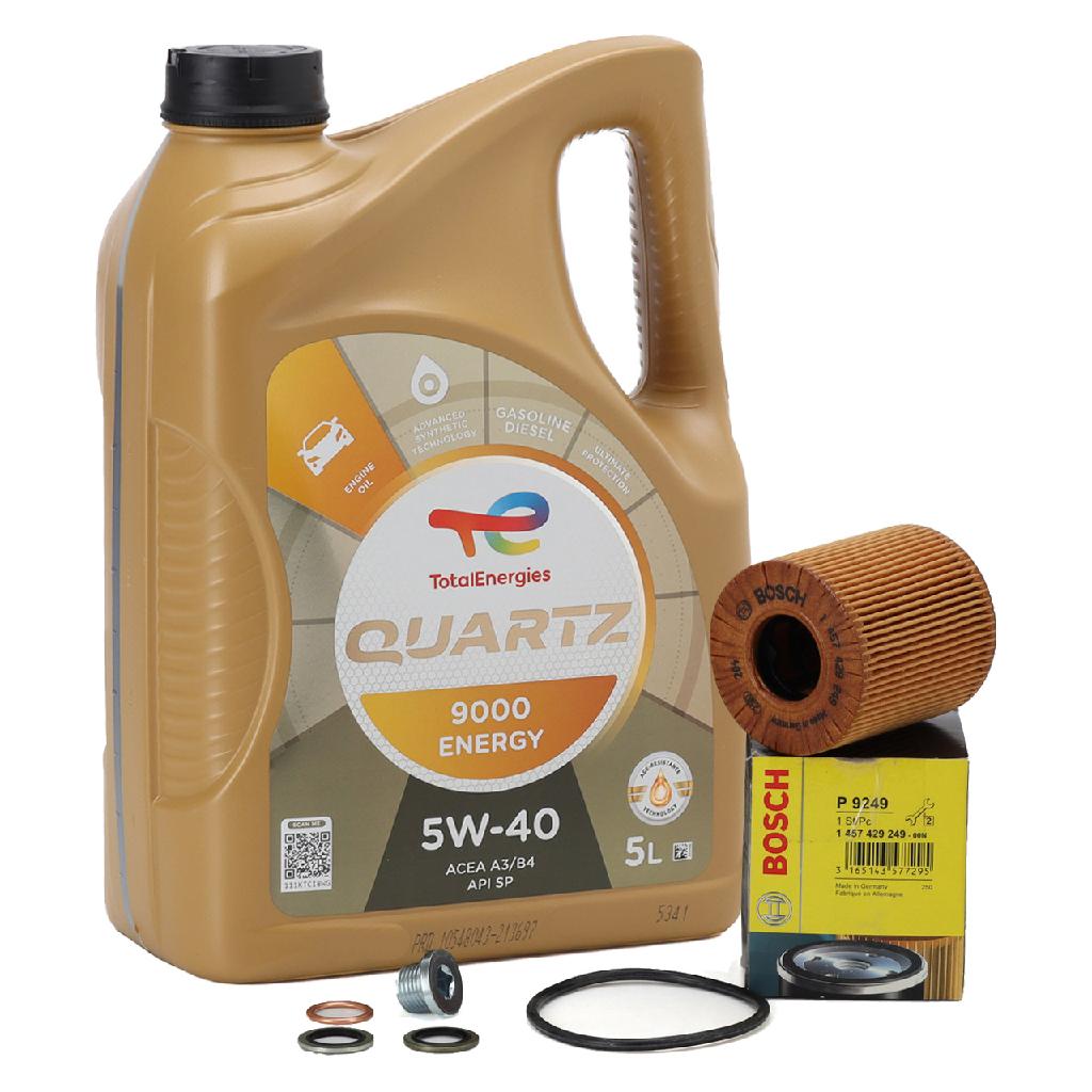 FA1 Verschlussschraube, Ölwanne 518.471.021 BOSCH Ölfilter 1 457 429 249 TotalEnergies Motoröl 213697