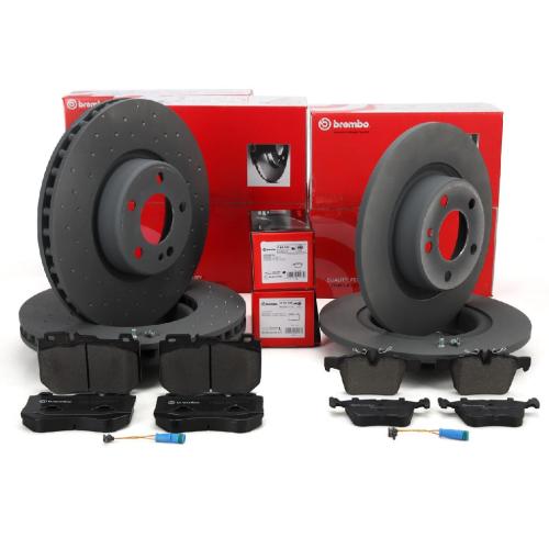 BREMBO Bremsscheiben Beläge Sensor MERCEDES W205 S205 C/A205 mit Sportpaket vorne + hinten Bild BREMBO Bremsscheiben Beläge Sensor MERCEDES W205 S205 C/A205 mit Sportpaket vorne + hinten