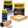 HENGST FILTER Luftfilter E1345L + Ölfilter E859H D352 + Filter, Innenraumluft E2991LC Bild HENGST FILTER Luftfilter E1345L + Ölfilter E859H D352 + Filter, Innenraumluft E2991LC