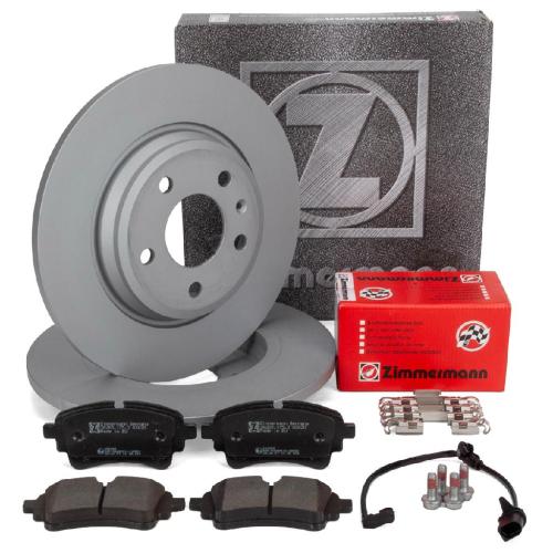 ZIMMERMANN Bremsscheiben + Bremsbeläge + Sensor AUDI A4 8W B9 A5 F5 PR-1KD/1KE/1KI hinten Bild ZIMMERMANN Bremsscheiben + Bremsbeläge + Sensor AUDI A4 8W B9 A5 F5 PR-1KD/1KE/1KI hinten
