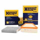 HENGST FILTER Filter, Innenraumluft E1907LC + Ölfilter E44H D110 + Luftfilter E850L