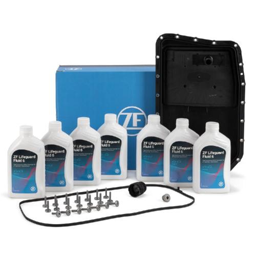 ZF Automatikgetriebeöl S671.090.255 + Teilesatz, Automatikgetriebe-Ölwechsel 1068.298.083 Bild ZF Automatikgetriebeöl S671.090.255 + Teilesatz, Automatikgetriebe-Ölwechsel 1068.298.083