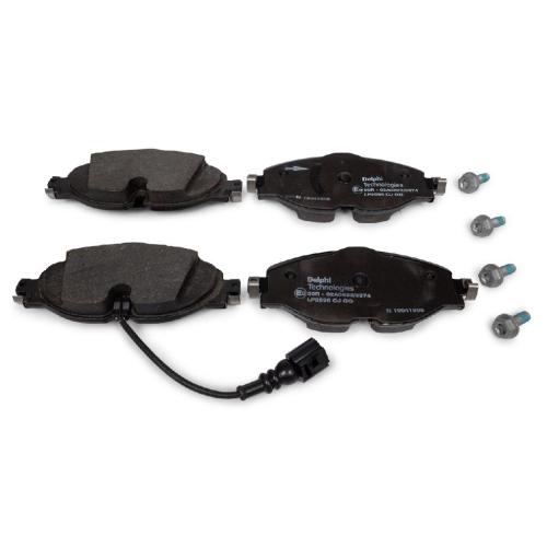 DELPHI Bremsscheibe BG3953C + Bremsbelagsatz, Scheibenbremse LP2698 Bild DELPHI Bremsscheibe BG3953C + Bremsbelagsatz, Scheibenbremse LP2698