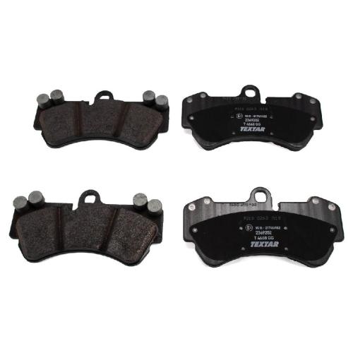 TEXTAR 2369202 Bremsbeläge + Wako PORSCHE Cayenne (9PA) 1LK VW Touareg (7L) 1LC vorne Bild TEXTAR 2369202 Bremsbeläge + Wako PORSCHE Cayenne (9PA) 1LK VW Touareg (7L) 1LC vorne