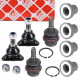 FEBI BILSTEIN Lagerung, Lenker 07590 + Trag-/Führungsgelenk 02106 + Trag-/Führungsgelenk 02107