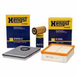 HENGST FILTER Filter, Innenraumluft E955LC + Ölfilter E27H D125 + Luftfilter E399L