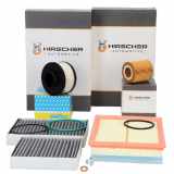 HIRSCHER Filterset 4-tlg CITROEN C3 III C4 CACTUS PEUGEOT 2008 I 208 I 1.5 BlueHDi