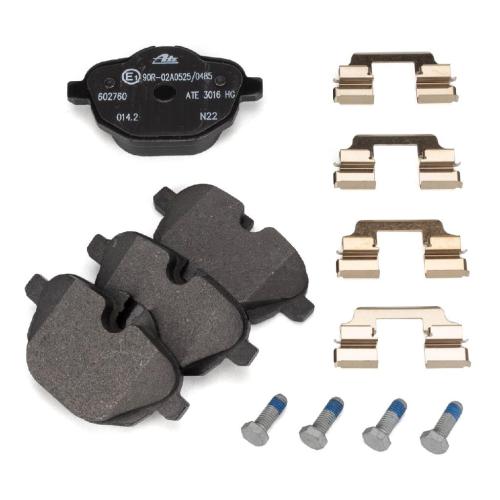 ATE Original Bremsbeläge + Warnkontaktsensor BMW 5er F10 Limo 520-530i 518-530d hinten Bild ATE Original Bremsbeläge + Warnkontaktsensor BMW 5er F10 Limo 520-530i 518-530d hinten